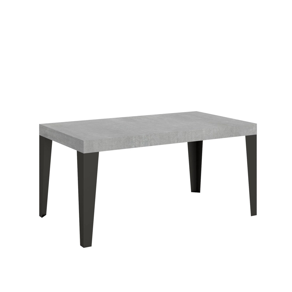 Tavolo Allungabile 160-420x90x77 cm Flame Cemento