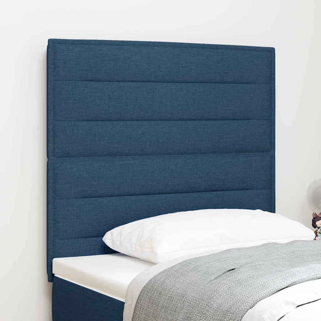 Testiera Blu 80 cm Tessuto 3337669
