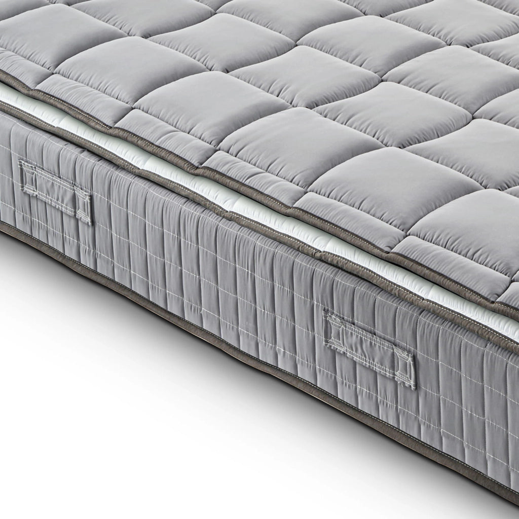 Materasso Piazza e Mezza 135x190 Molle progressive - Alto 27 cm - Ortopedico - Sfoderabile - con topper Memory in OMAGGIO