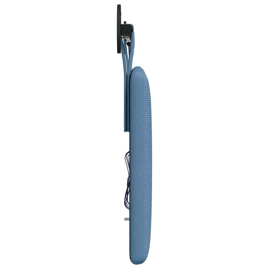 Testiera | Testata sospesa Con luce LED Blu Tessuto in Cords