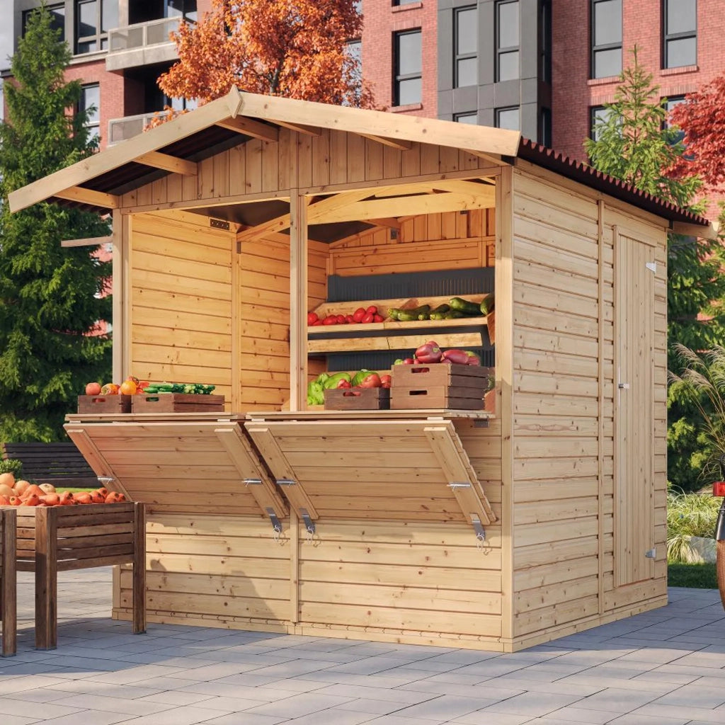 Chiosco in legno da giardino - 253x263 cm/4 m2 - TIMBELA M149