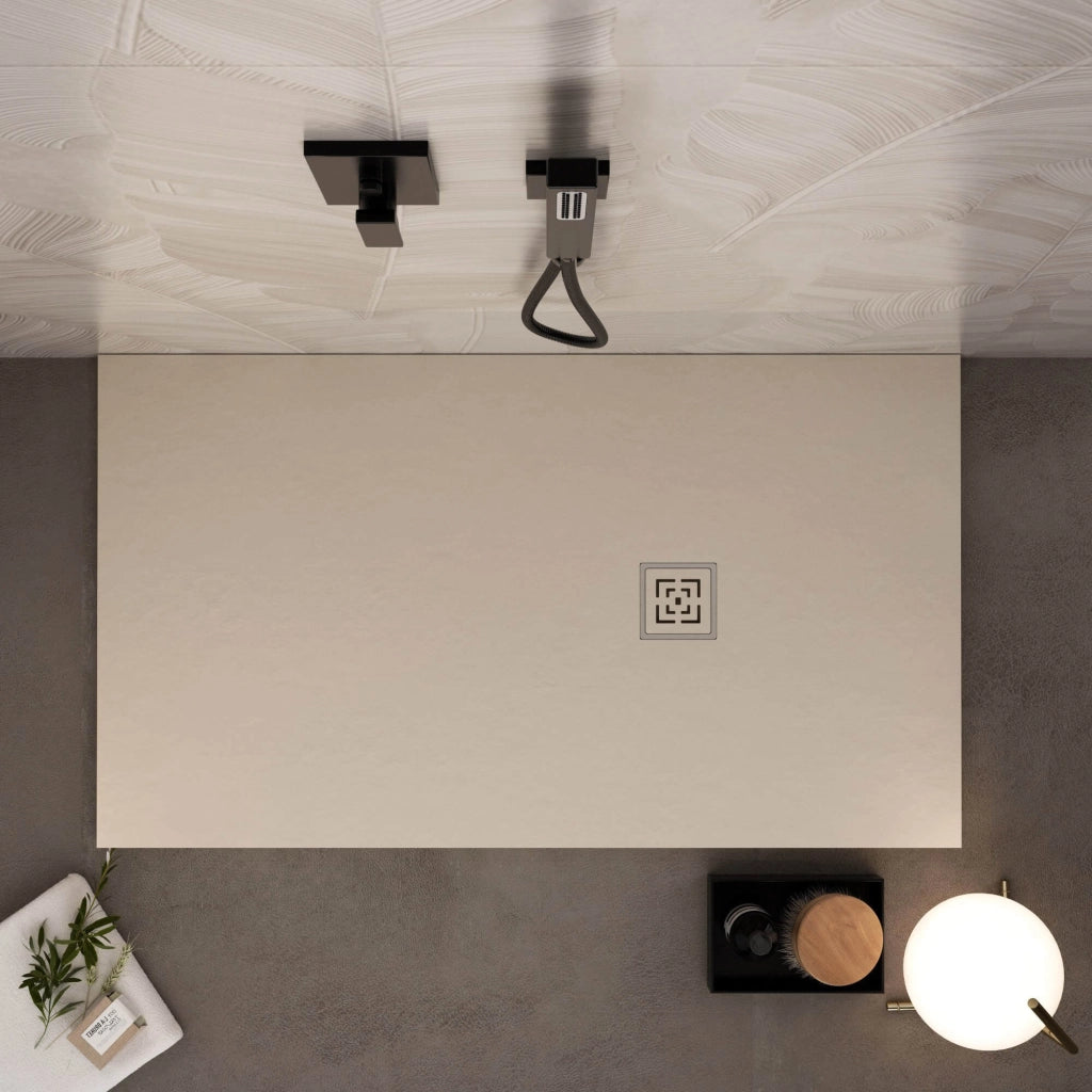 Piatto Doccia in Pietra 90x170 cm Bonussi Canton Crema