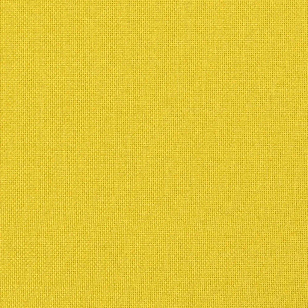 Fauteuil Jaune clair 60 cm Tissu