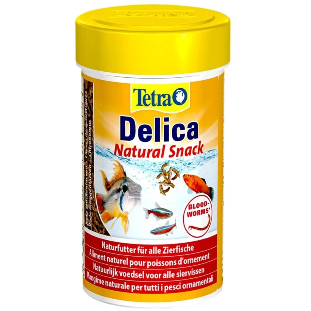 Tetra Delica Bloodwoorms 100ml - chironomus liofilizzato