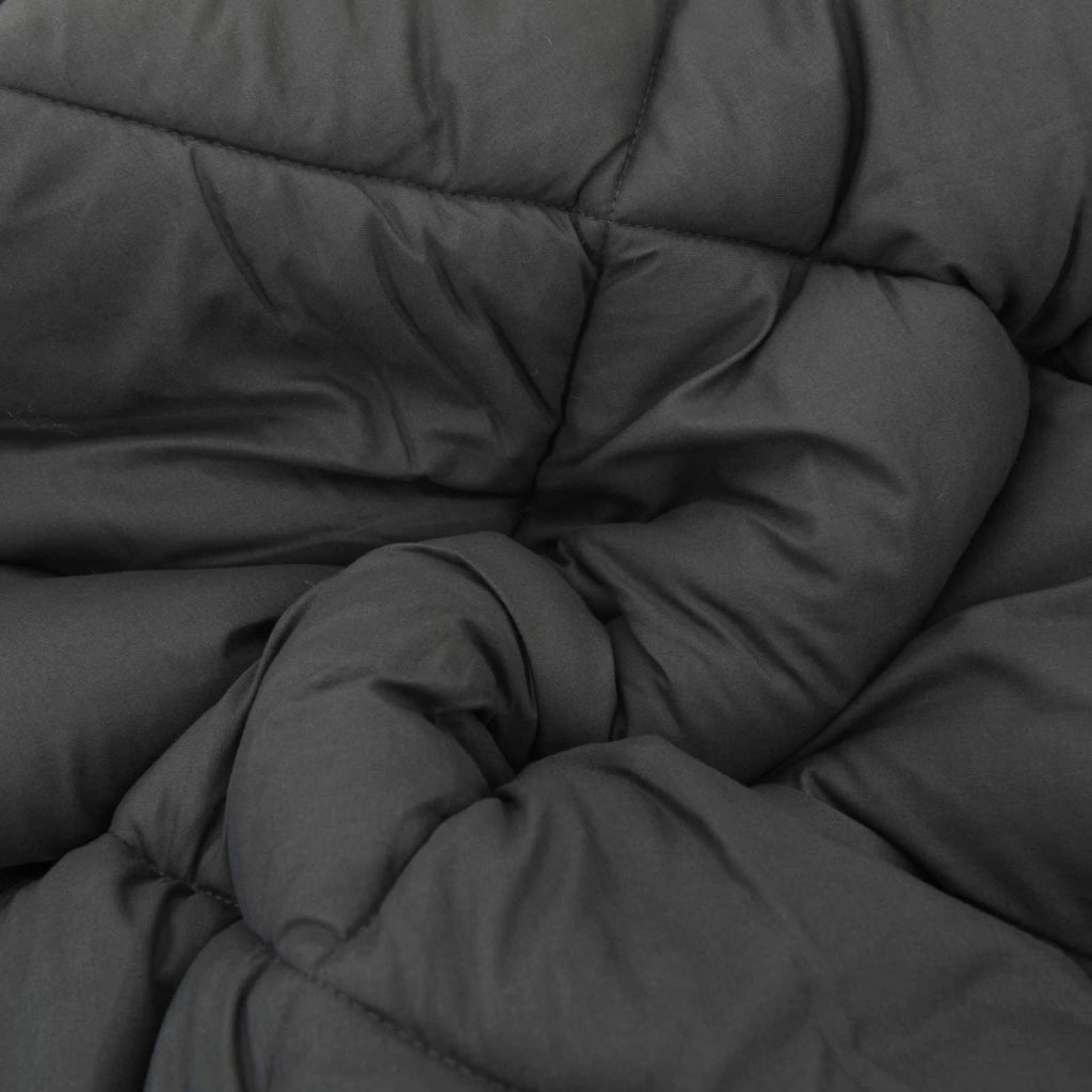 Duvet Invernale Antracite e Talpa 200 x 240 cm Microfibra 42025660