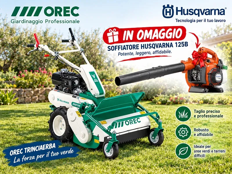 Trinciasarmenti Orec Bull Mower HR672H Motore Honda