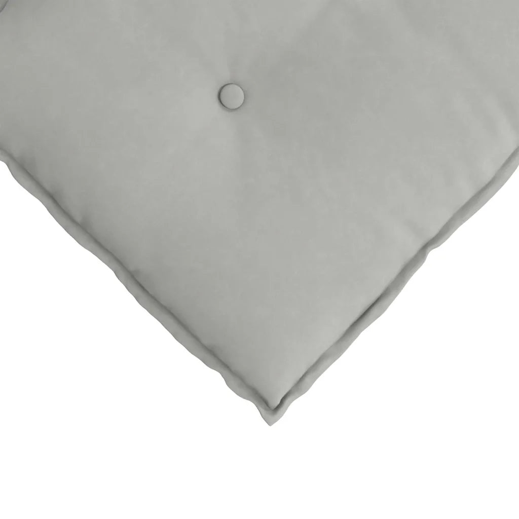 Cuscino per Schiena Grigio chiaro 50 x 45 cm 42014645