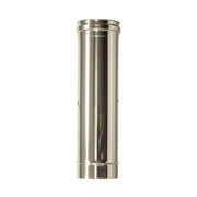 Canna fumaria DN 120 1 mt  L 1000mm tubo acciaio inox 316.