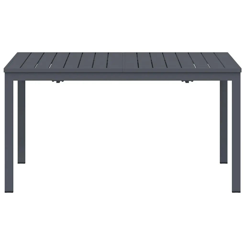 Tavolo da patio Antracite 180 x 80 x 74 cm 42010362
