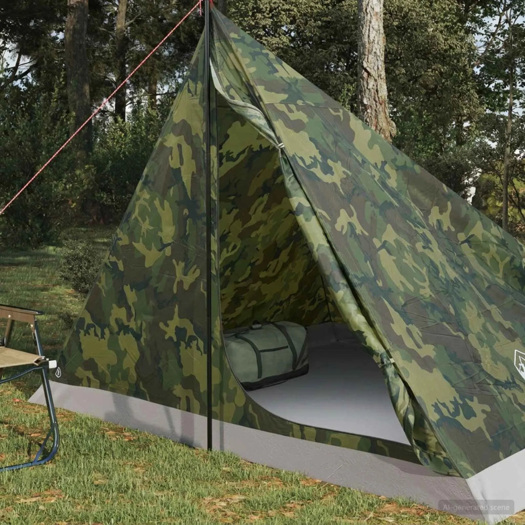 Tenda da backpacking 4 persona Mimetico 42019355