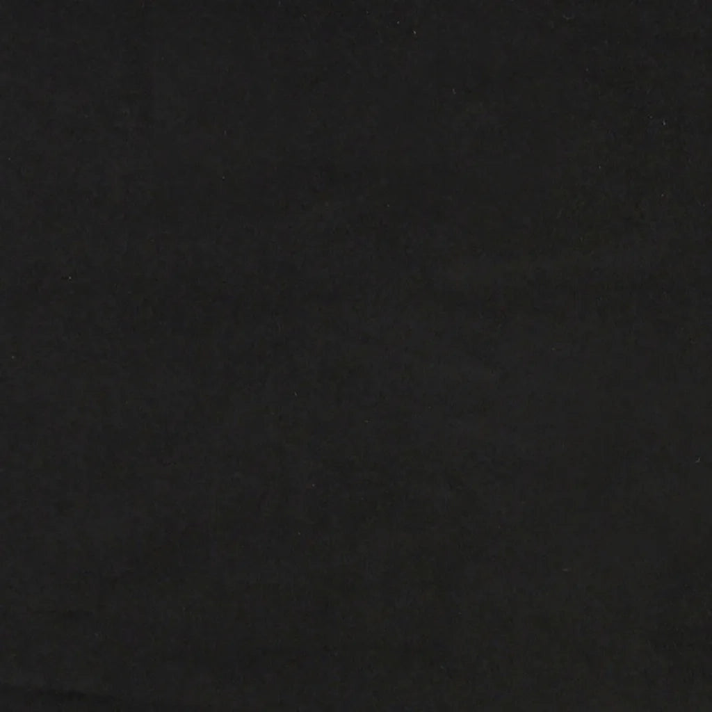 Divano Modulare con Cuscini in Velluto Nero 3321254
