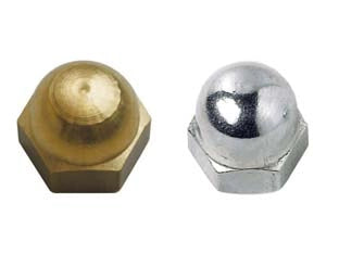DADO CIECO IN OTTONE- - ø mm.6 in ottone - 100 pezzi