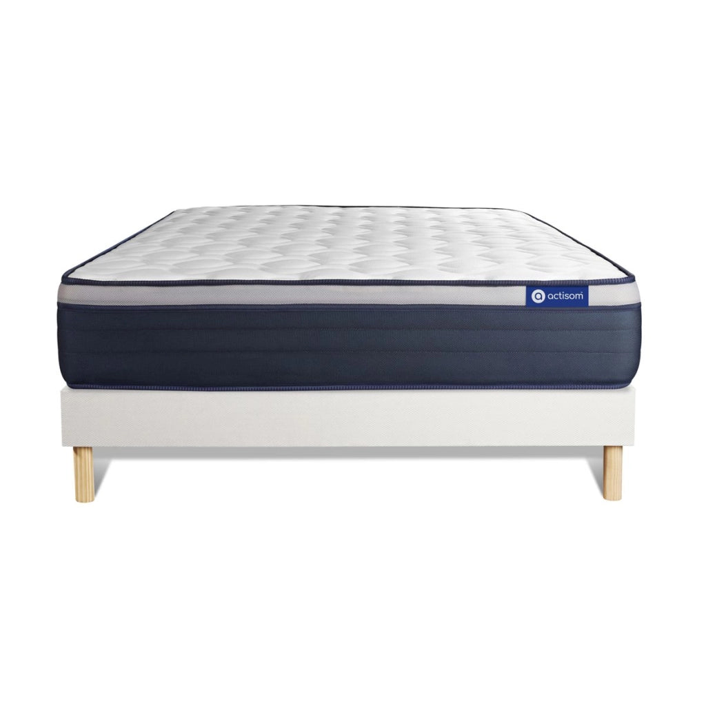 Kit rete e materasso matrimoniale Actilatex max 150x195cm - Spessore : 26cm - Lattice e memory foam - rigido