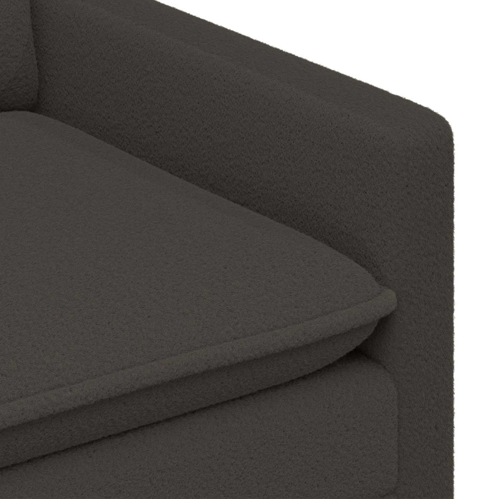 Set di divani 2 pz Grigio Scuro Tessuto 3417080
