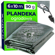 Telone KADAX rinforzato 10x6 Verde Copertura resistente Spesso resistente