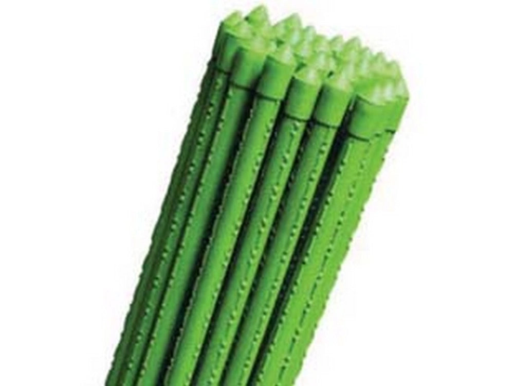 50pz canna in acciaio plastificata - mm.8x600h. cod:ferx.fer256278
