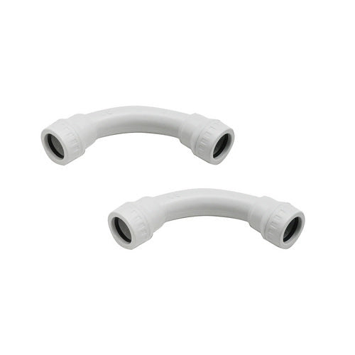 2 PZ CURVA A 90° IP65 PER TUBO RIGIDO D. 16