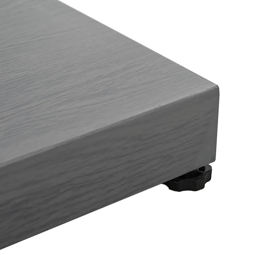 Base per ombrellone Aspetto Legno Grigio Scuro CFW4944518