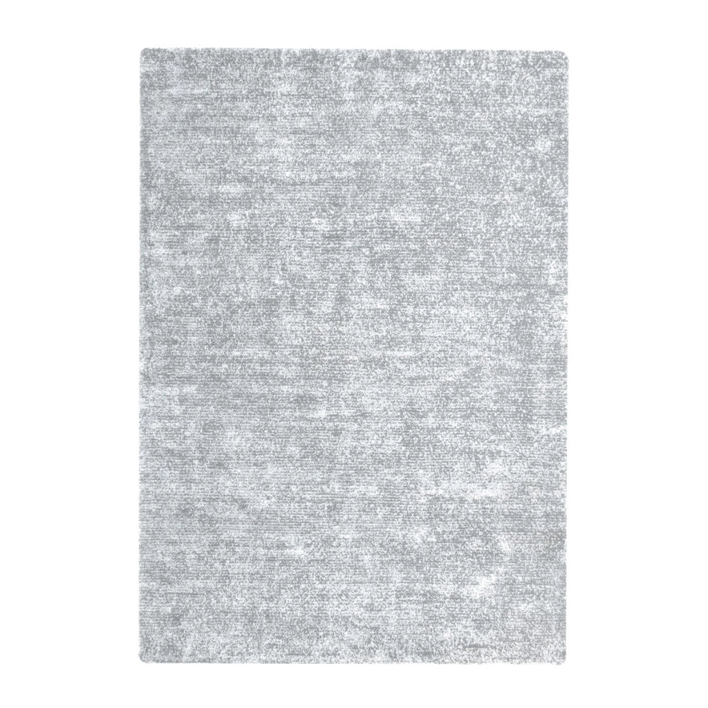 Tappeto moderno Etna 100 grigio e argento in poliestere