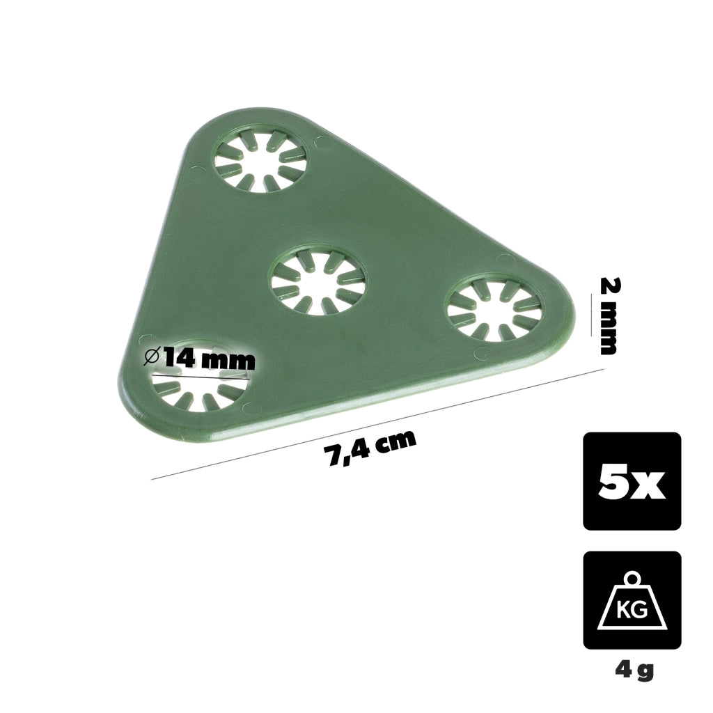 KADAX Supporti apicali per tutori, 5 pz
