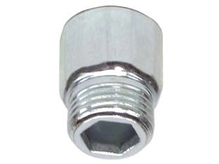 PROLUNGA ACCIAIO ZINCATO- - MF 3/8 x mm.10 - 10 pezzi