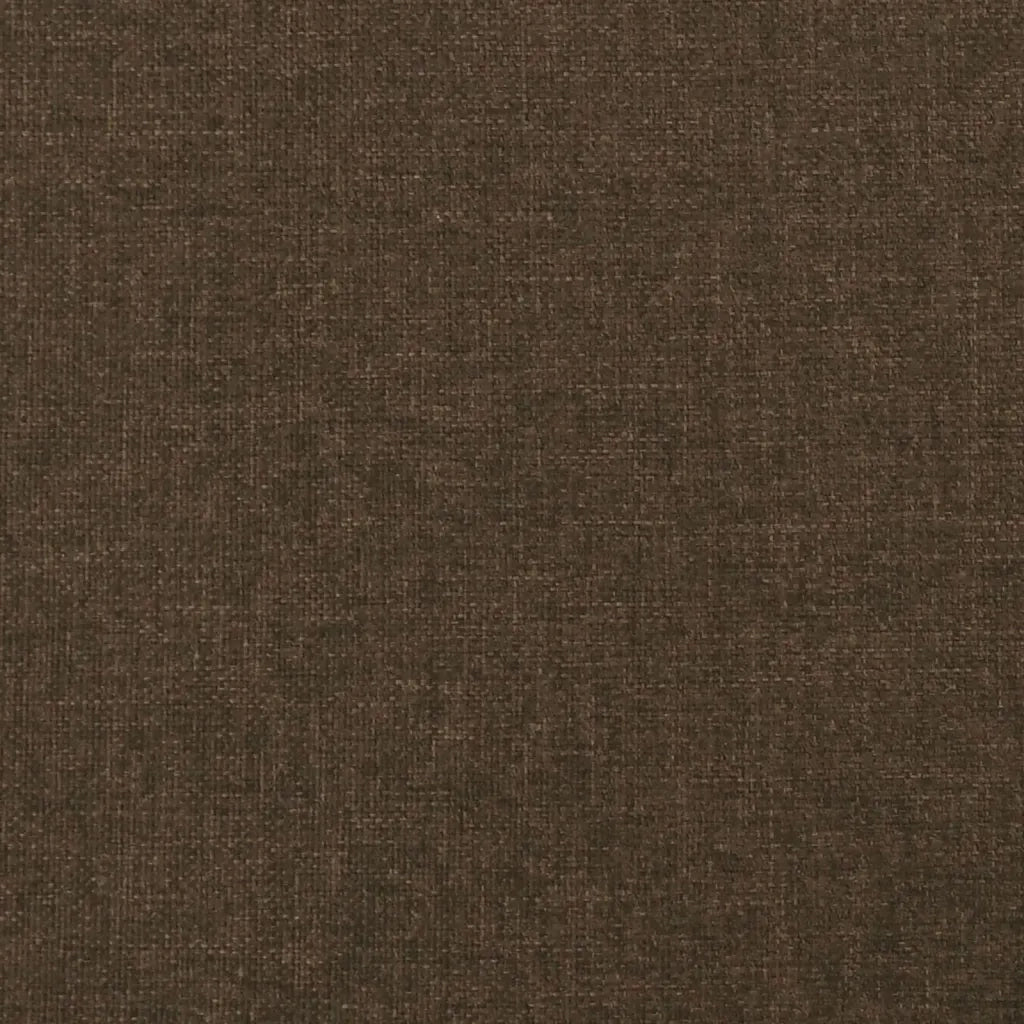 Testiera | Testata Marrone Scuro 100x5x118/128 cm Tessuto
