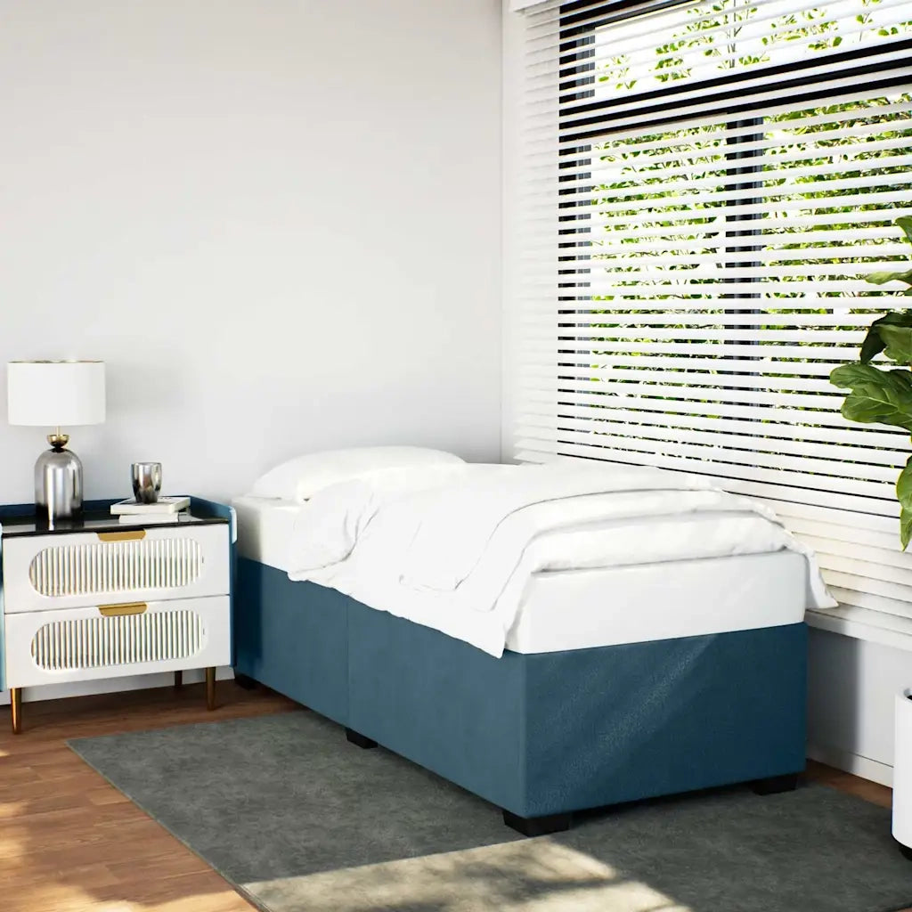 Giroletto Blu 80x200 cm in Velluto