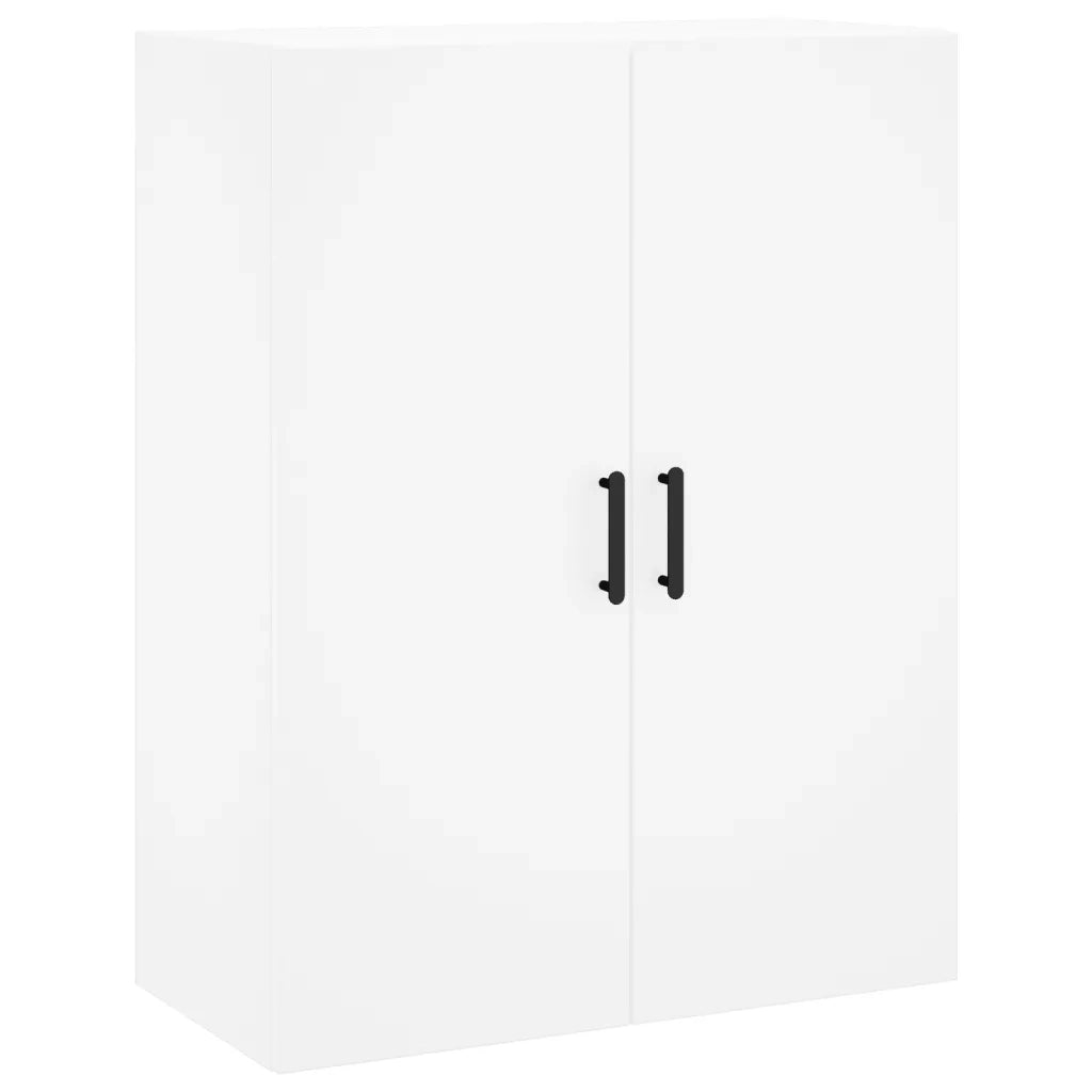 Armoire murale blanc 69,5x34x90 cm
