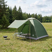Tenda da campeggio 2 persona Verde Poliestere e Acciaio 42028642