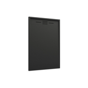 Piatto doccia 70x140 effetto pietra colore nero | Spanios