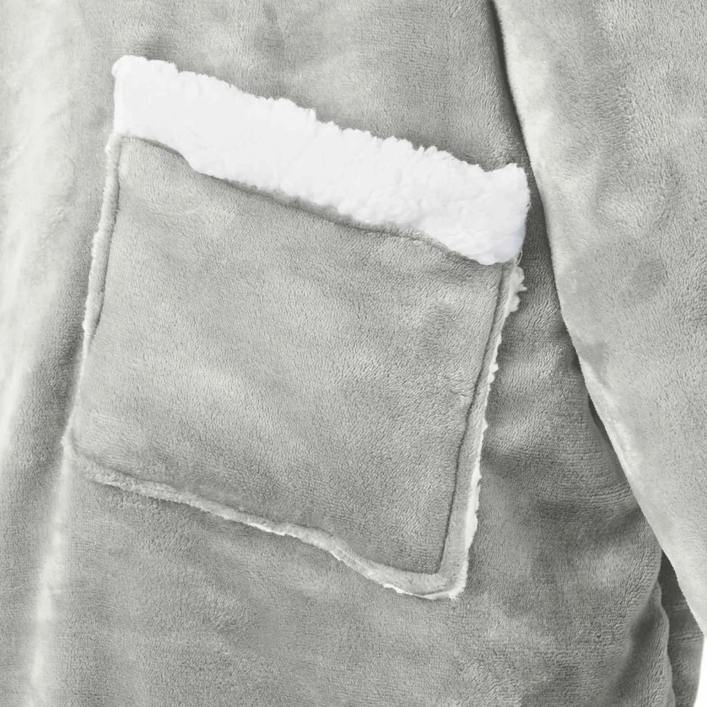 Felpa coperta Grigio L Pile e Flanella CFW5470357