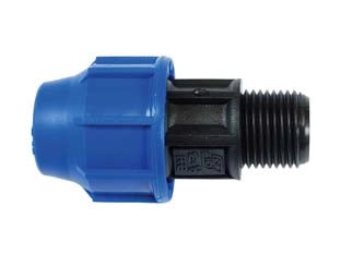 RACCORDO A COMPRESSIONE MASCHIO PN16- - ø mm.25x M 1 - 20 pezzi