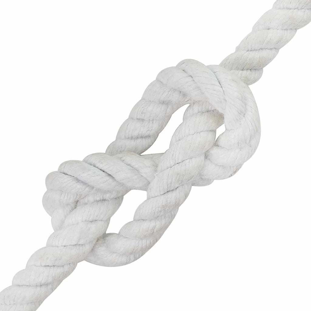 Corda di Cotone 10 mm 50 m Bianco 100% Cotone 42011859