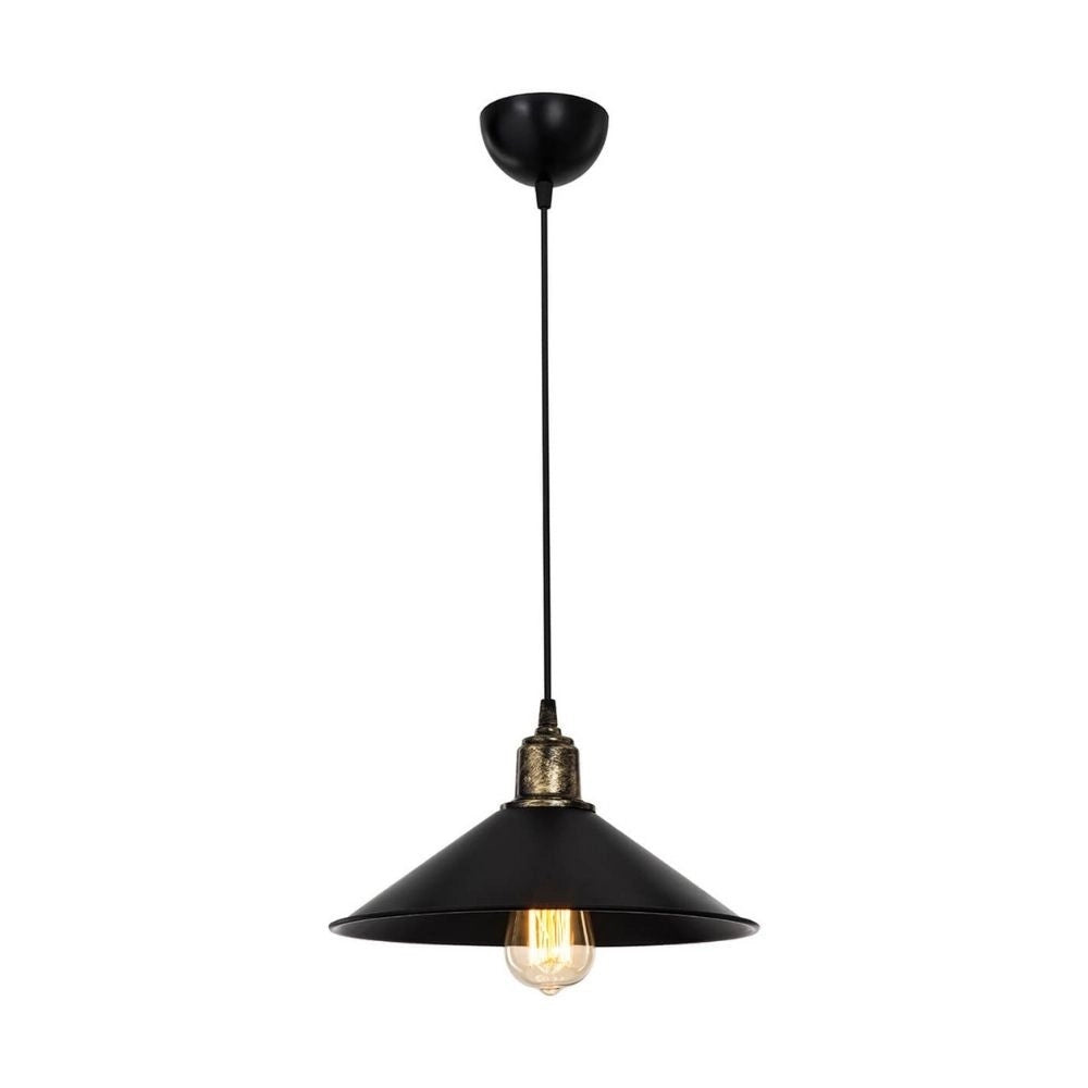 Lampada a sospensione Maya nera MDL4156 EFFEZ