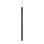 Lampada a Sospensione Look Altezza 100 Cm Finitura Nero Dimmerabile Ideal Lux