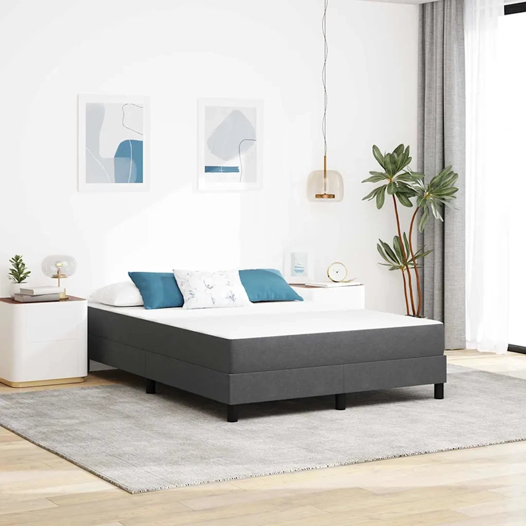 Materasso-Materasso per letto Grigio 140 x 200 cm Tessuto