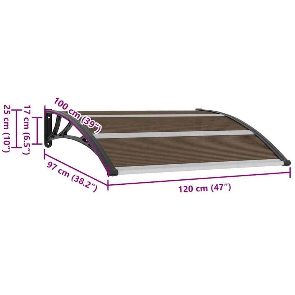 Black Canopy 120x100 Cm PC