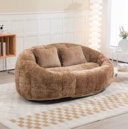 DIVANO Lazy 150x95x63 cm Chenille Caffè