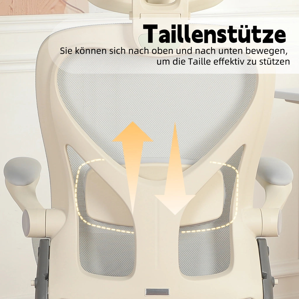 Sedia da ufficio ergonomica pieghevole ¨C Xylo ¨C grigio