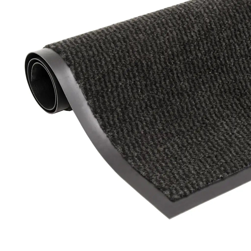 Tappeto Antipolvere Trapuntato Rettangolare 120x180cm Nero 132719