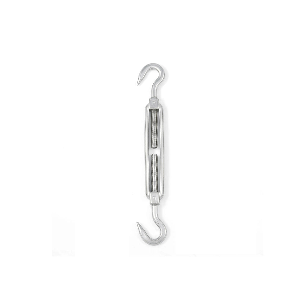 Tenditore gancio - gancio DIN 1480 - M10 acciaio zincato