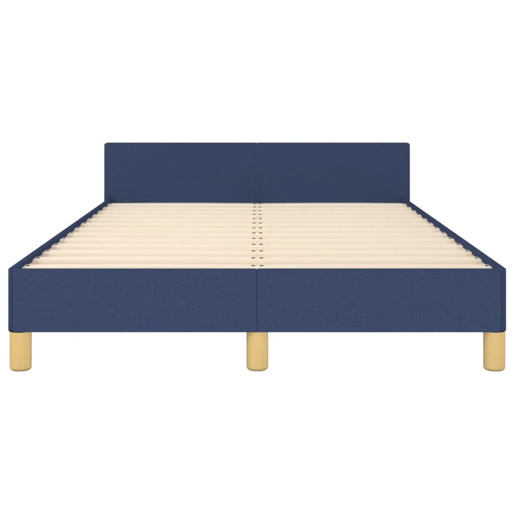 Giroletto senza Materasso Blu 120x190 cm in Tessuto