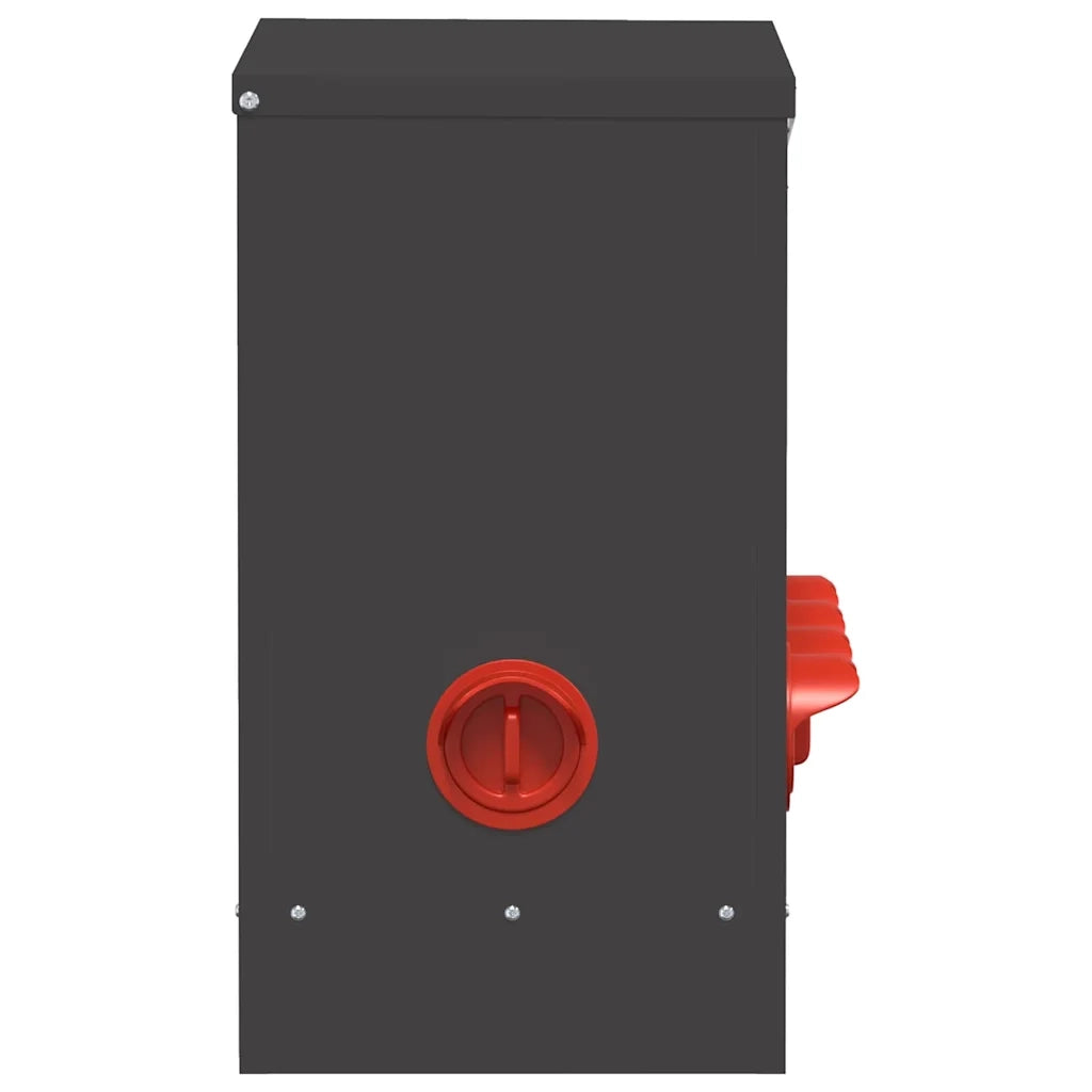 Feeder per pollo 2 pz Nero 60,5 x 29 x 51 cm CFW5992351