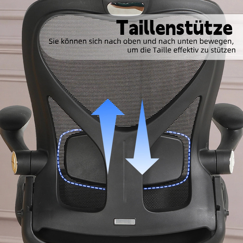 Sedia da ufficio ergonomica reclinabile ¨C Minimal ¨C nero