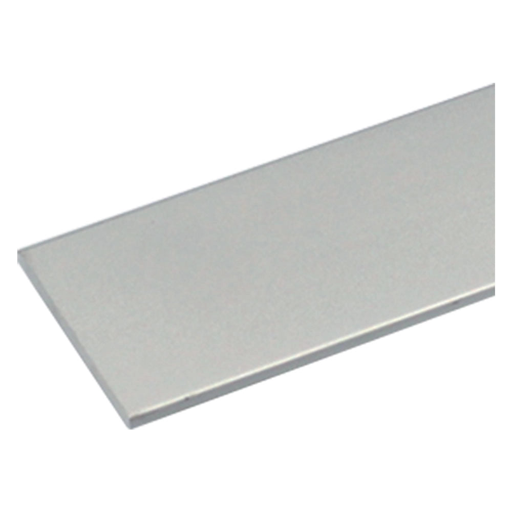 Profilo per Fai da Te Piatto 2 Col. Uniko Argento 15 Pezzi 20 X in Alluminio 2 Mt