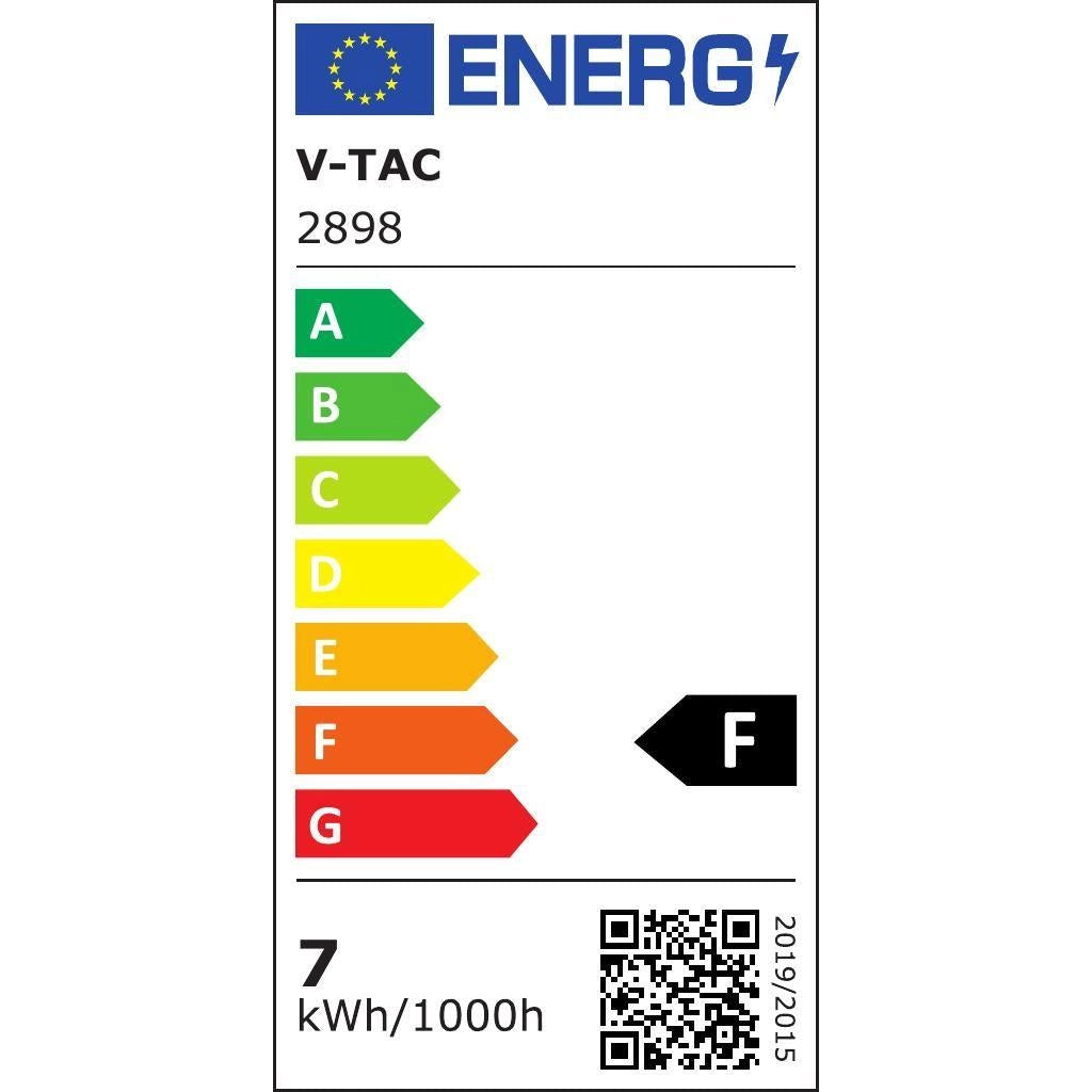Striscia LED V-TAC SMD2835 24V 120LED CCT IP65 5m 3000-6500K