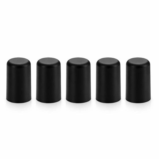 Capocorda Antiscivolo per Estremità di Coda - Protezione in Gomma - Accessori per Strumenti Musicali - Accessori per Violoncello - 5 Pezzi - Sostituzione - Cello Accessori