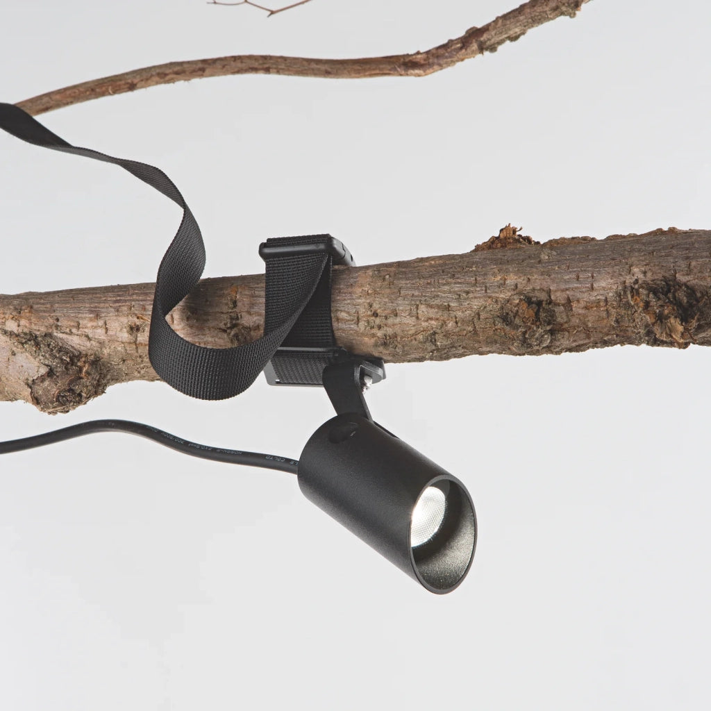 Applique Koala Led 7W Luce Calda Nero Ideale per Esterno Ideal Lux