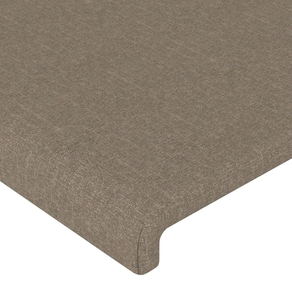 Testiera ad Orecchio-Testata con Orecchie Tortora 83 x 23 x 78/88 cm in Tessuto 798979
