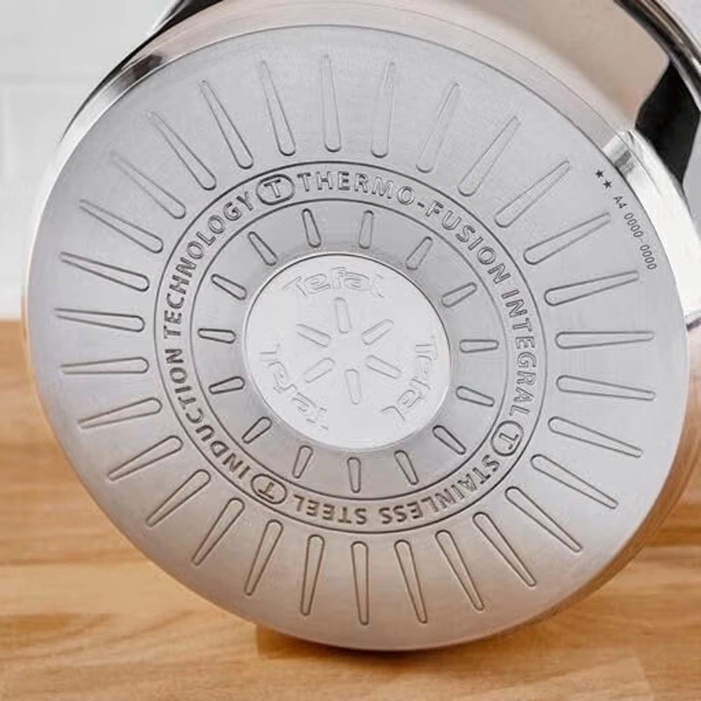 Padella Tefal Infinite Sautè 24cm per Tutte le Fonti di Calore con Coperchio